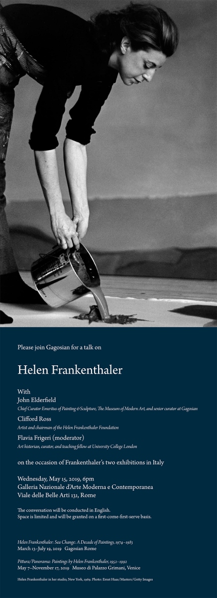 Helen Frankenthaler – Talk